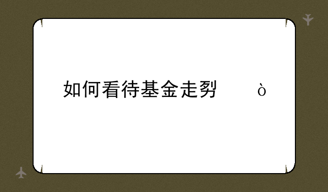 如何看待基金走势？