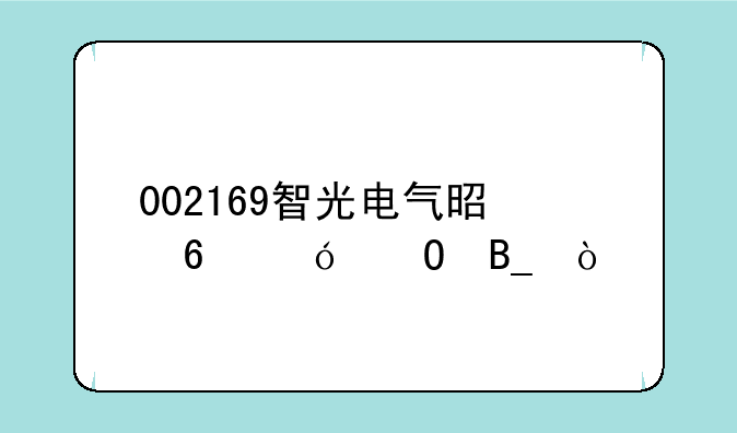 002169智光电气是半导体吗？