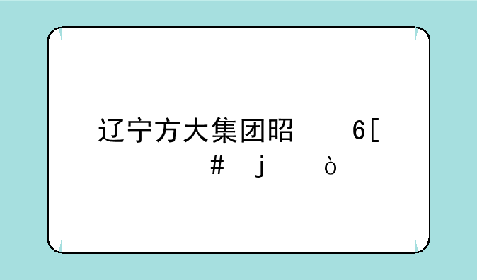 辽宁方大集团是卖什么的？